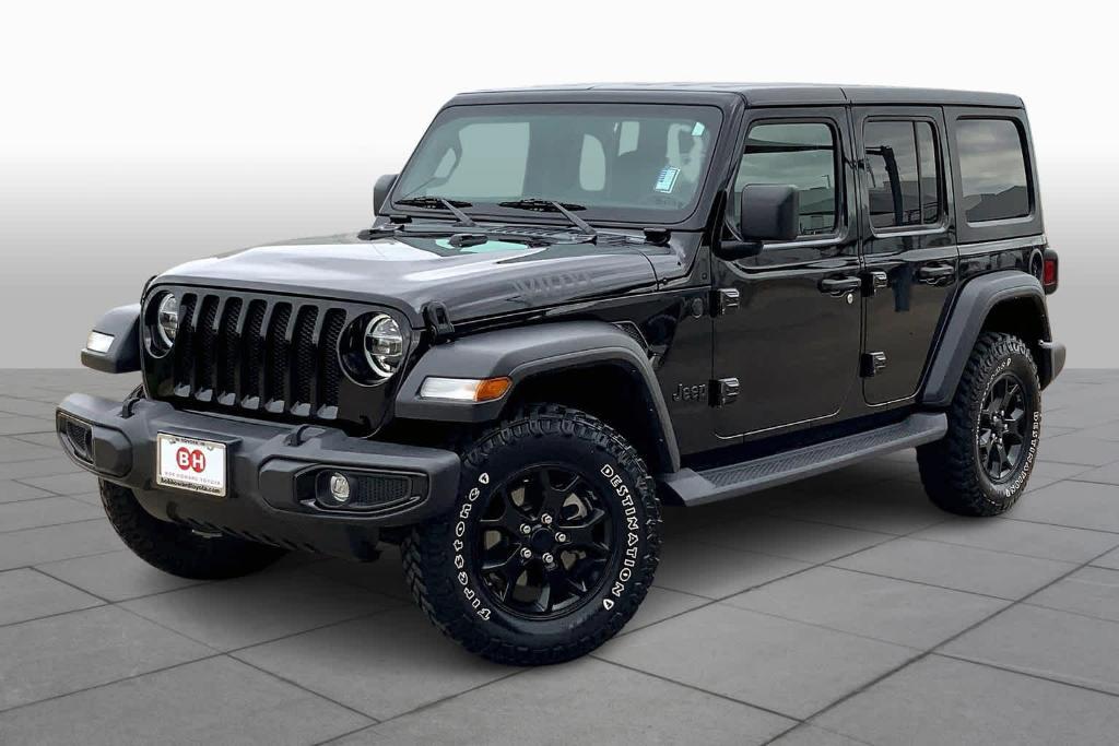 used 2022 Jeep Wrangler Unlimited car, priced at $41,900