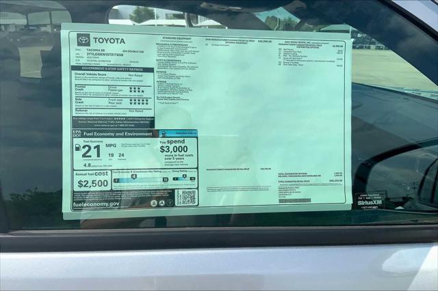 new 2025 Toyota Tacoma car, priced at $38,506
