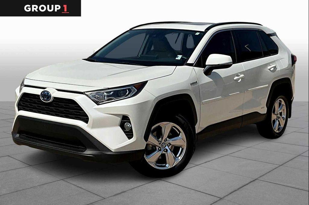 used 2021 Toyota RAV4 Hybrid car, priced at $34,900