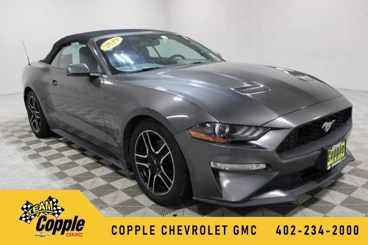 used 2019 Ford Mustang car, priced at $18,895
