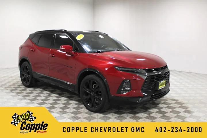 used 2022 Chevrolet Blazer car, priced at $33,495