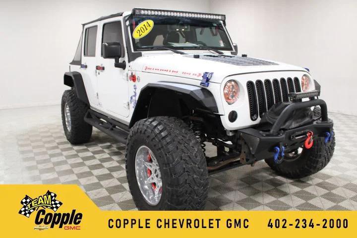 used 2014 Jeep Wrangler Unlimited car, priced at $25,000