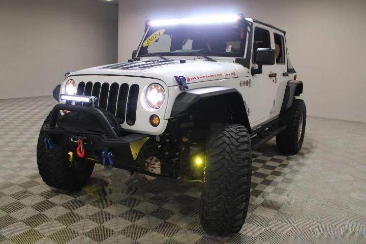 used 2014 Jeep Wrangler Unlimited car, priced at $25,000