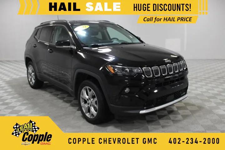 used 2022 Jeep Compass car, priced at $19,495