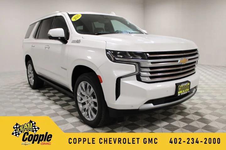 used 2021 Chevrolet Tahoe car, priced at $48,885