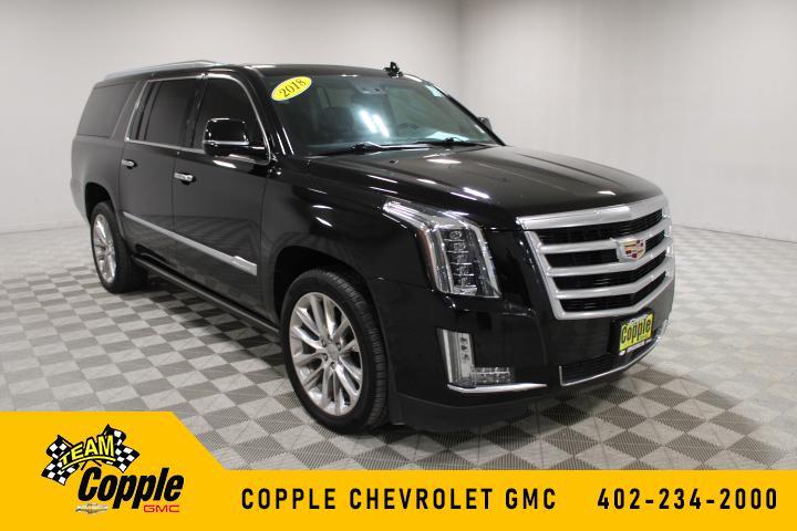 used 2018 Cadillac Escalade ESV car, priced at $35,000