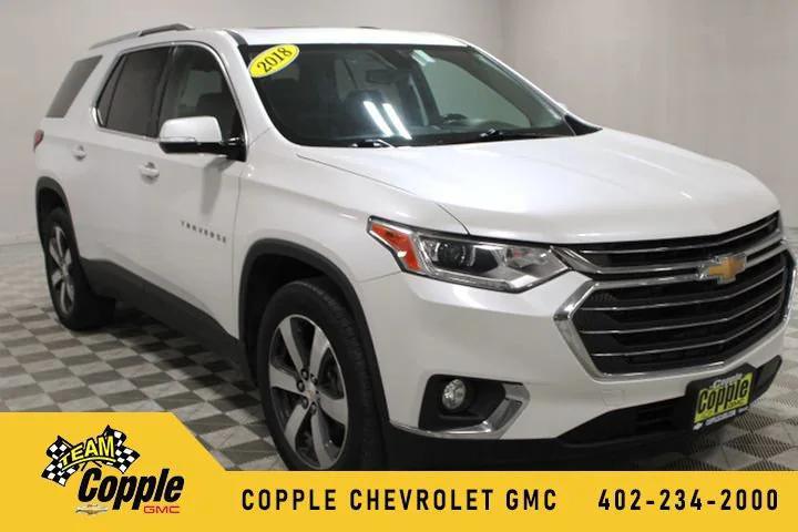 used 2018 Chevrolet Traverse car, priced at $16,285