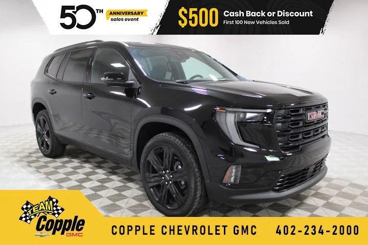 new 2025 GMC Acadia car, priced at $49,925