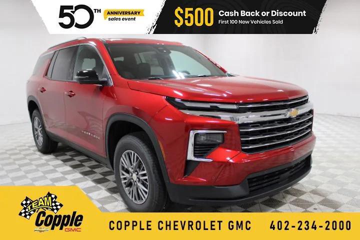 new 2025 Chevrolet Traverse car, priced at $46,625