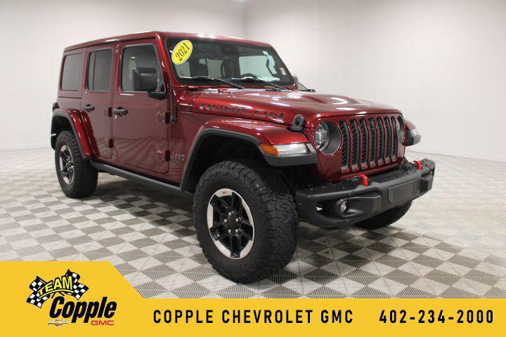 used 2021 Jeep Wrangler Unlimited car, priced at $42,000