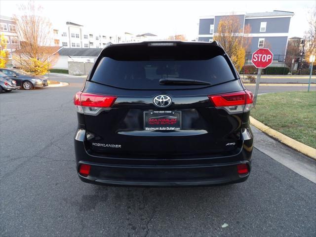 used 2019 Toyota Highlander car, priced at $23,995