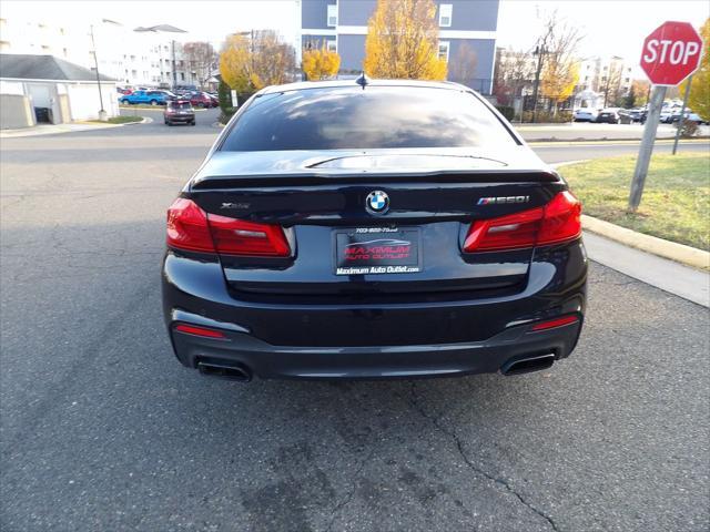 used 2018 BMW M550 car, priced at $29,995