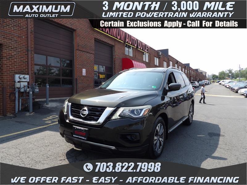 used 2017 Nissan Pathfinder car, priced at $7,995