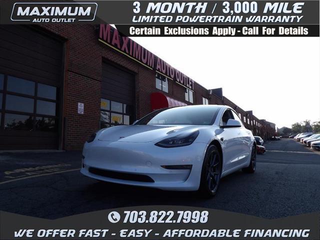 used 2021 Tesla Model 3 car, priced at $22,995