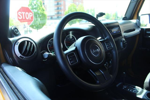 used 2014 Jeep Wrangler Unlimited car, priced at $17,995