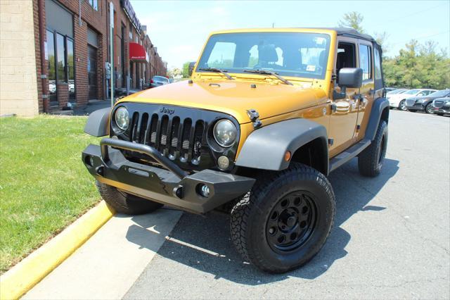 used 2014 Jeep Wrangler Unlimited car, priced at $17,995