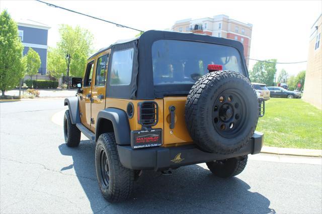 used 2014 Jeep Wrangler Unlimited car, priced at $17,995