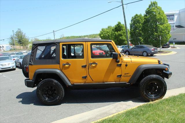 used 2014 Jeep Wrangler Unlimited car, priced at $17,995