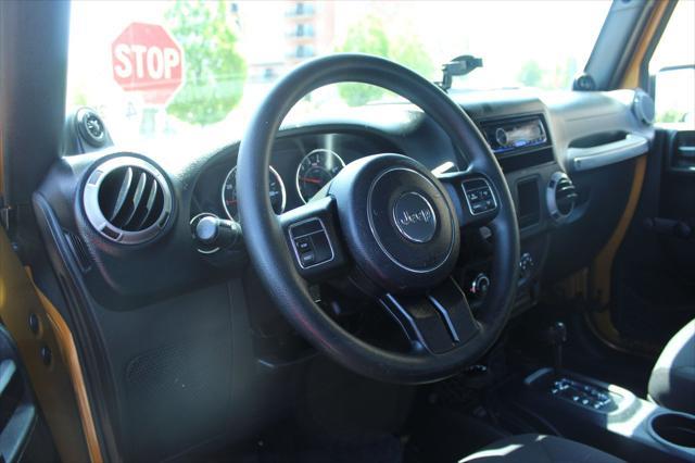 used 2014 Jeep Wrangler Unlimited car, priced at $17,995