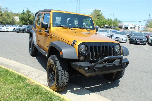 used 2014 Jeep Wrangler Unlimited car, priced at $17,995