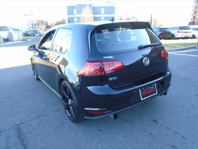 used 2016 Volkswagen Golf GTI car, priced at $13,995