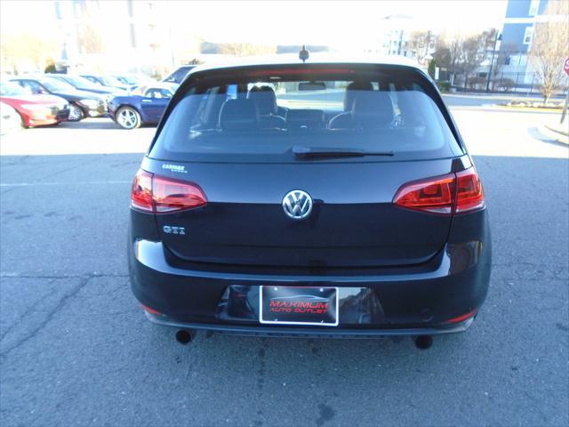 used 2016 Volkswagen Golf GTI car, priced at $13,995