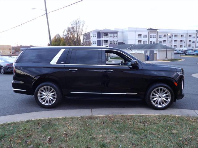 used 2021 Cadillac Escalade ESV car, priced at $65,995