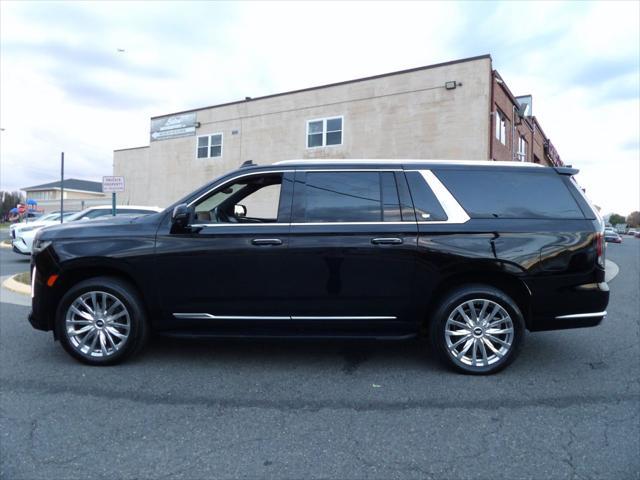 used 2021 Cadillac Escalade ESV car, priced at $65,995