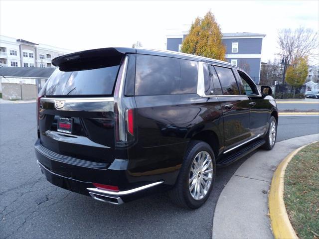 used 2021 Cadillac Escalade ESV car, priced at $65,995