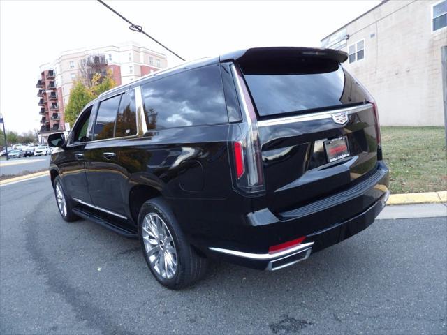 used 2021 Cadillac Escalade ESV car, priced at $65,995