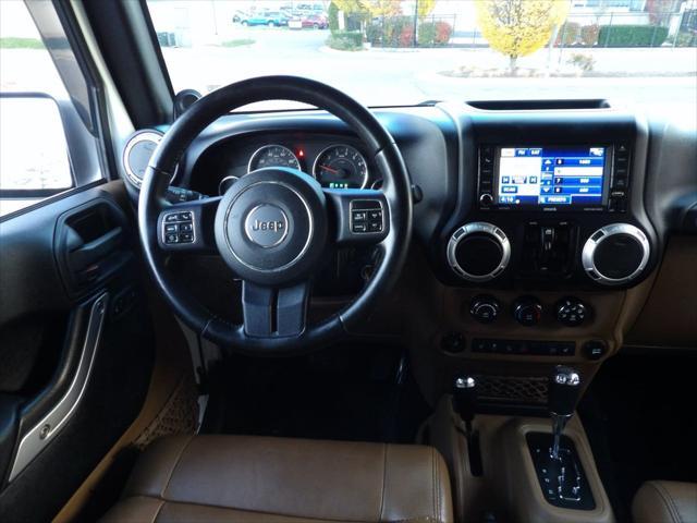 used 2012 Jeep Wrangler Unlimited car, priced at $15,995