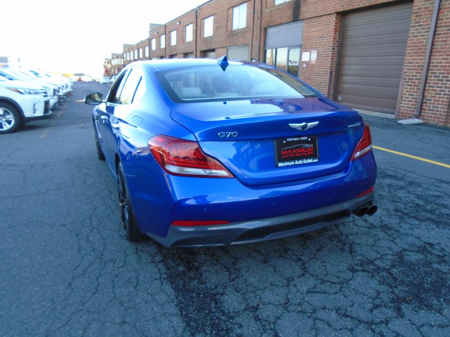 used 2019 Genesis G70 car, priced at $23,995