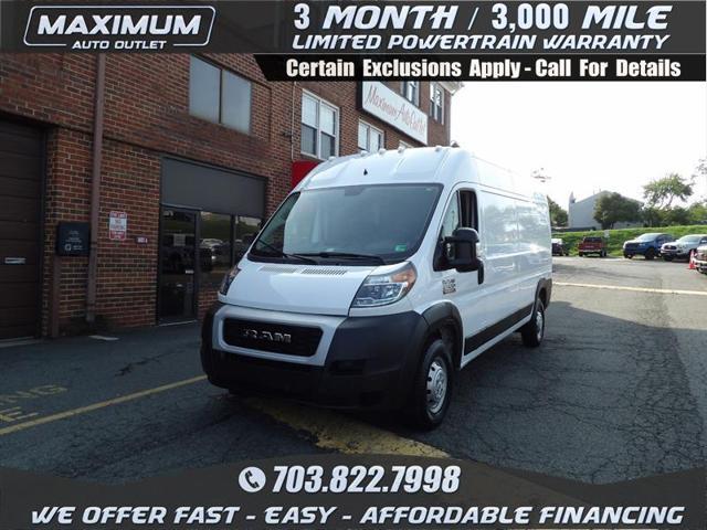 used 2021 Ram ProMaster 2500 car, priced at $25,995