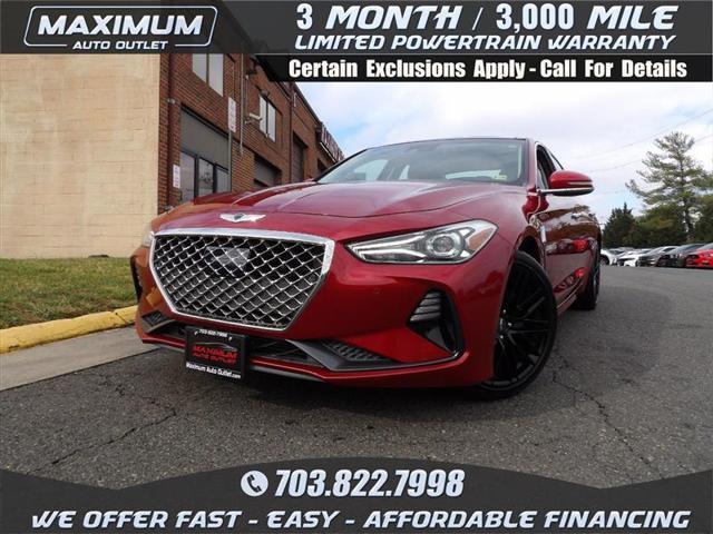 used 2020 Genesis G70 car, priced at $21,995