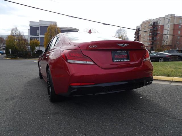 used 2020 Genesis G70 car, priced at $23,995