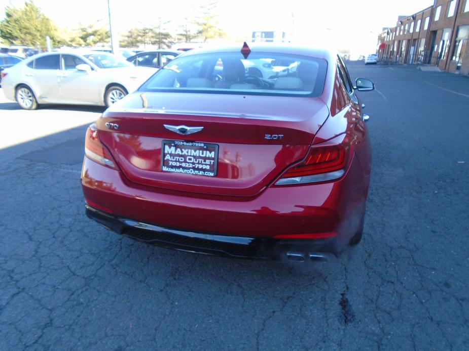 used 2020 Genesis G70 car, priced at $25,995