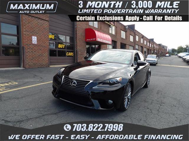 used 2014 Lexus IS 250 car, priced at $15,995