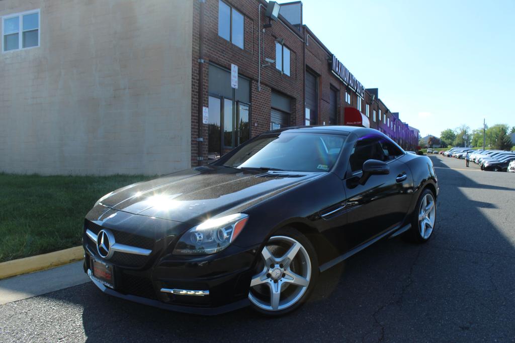used 2014 Mercedes-Benz SLK-Class car, priced at $15,995