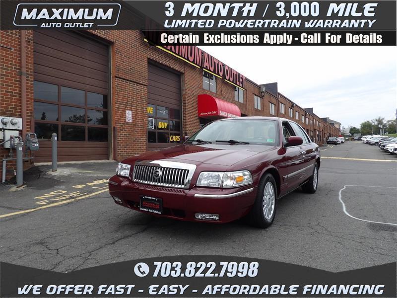 used 2008 Mercury Grand Marquis car, priced at $8,995