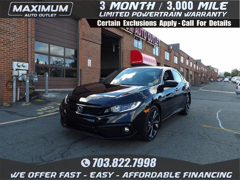 used 2020 Honda Civic car, priced at $19,995