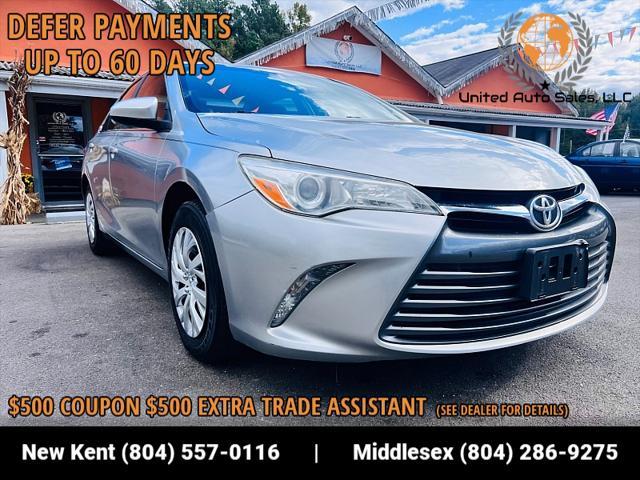 used 2015 Toyota Camry car, priced at $10,995