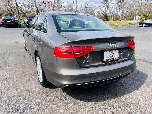 used 2015 Audi A4 car, priced at $10,995