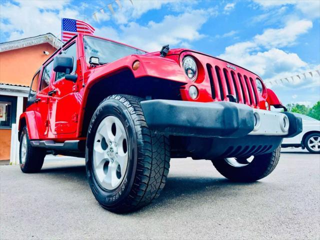 used 2015 Jeep Wrangler Unlimited car, priced at $12,995