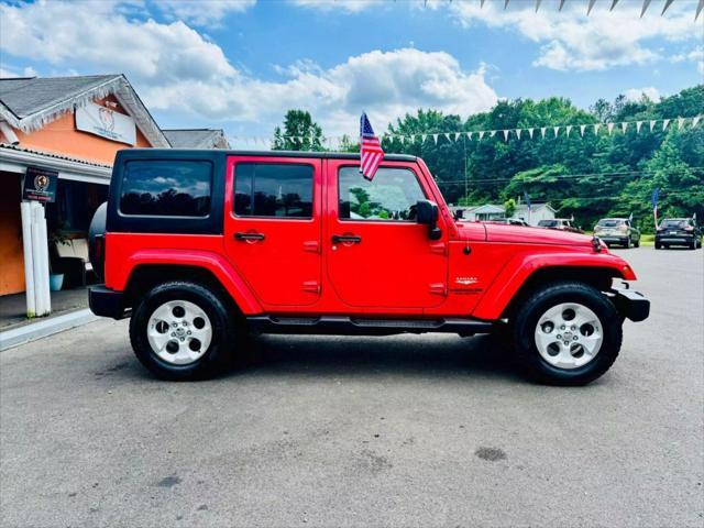 used 2015 Jeep Wrangler Unlimited car, priced at $12,995
