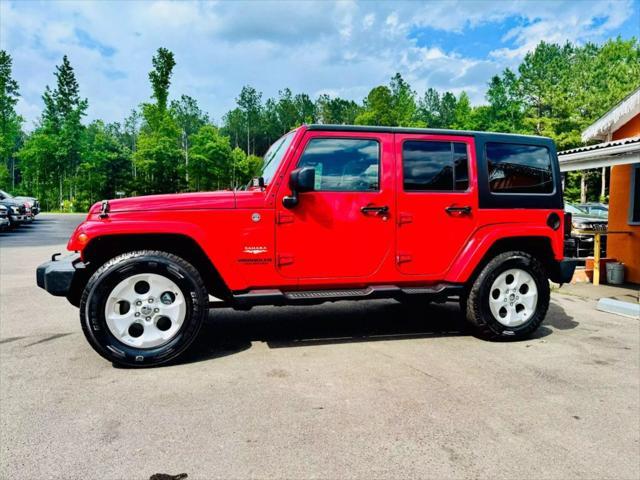 used 2015 Jeep Wrangler Unlimited car, priced at $12,995