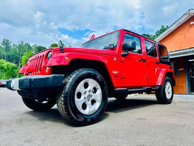 used 2015 Jeep Wrangler Unlimited car, priced at $12,995