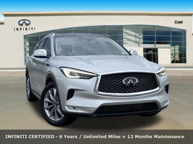 used 2021 INFINITI QX50 car, priced at $27,444