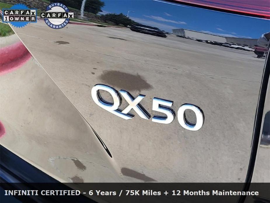 used 2023 INFINITI QX50 car, priced at $37,997