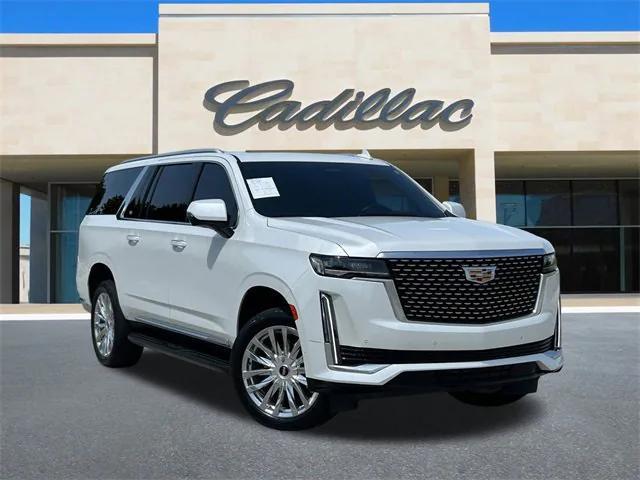 used 2023 Cadillac Escalade ESV car, priced at $73,524