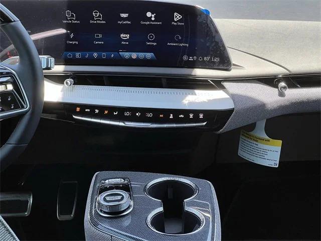 new 2025 Cadillac OPTIQ car, priced at $50,715